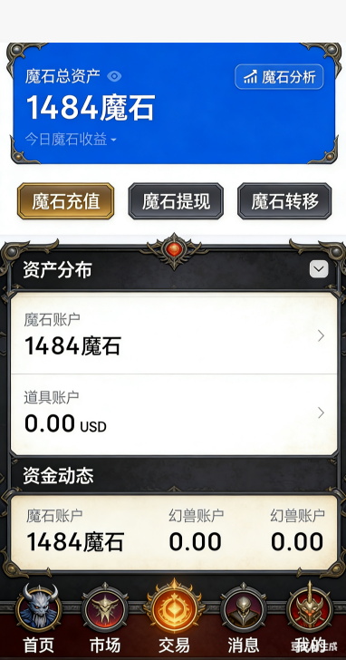互通魔域私服军团据点争夺画面